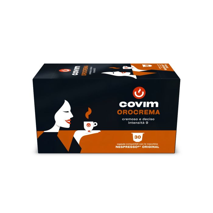 120 capsule Covim Pressò Orocrema compatibili Nespresso
